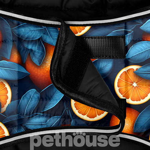 WauDog Clothes Курточка-накидка "Апельсини" для собак WauDog Clothes Курточка-накидка "Апельсини" для собак