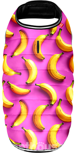 WauDog Clothes Курточка-накидка "Банани на рожевому" для собак WauDog Clothes Курточка-накидка "Банани на рожевому" для собак