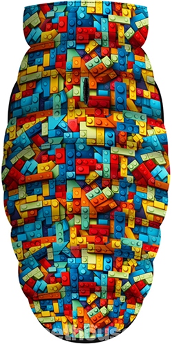 WauDog Clothes Курточка "Блоки" для собак WauDog Clothes Курточка "Блоки" для собак