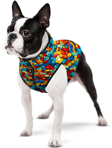 WauDog Clothes Курточка "Блоки" для собак WauDog Clothes Курточка "Блоки" для собак