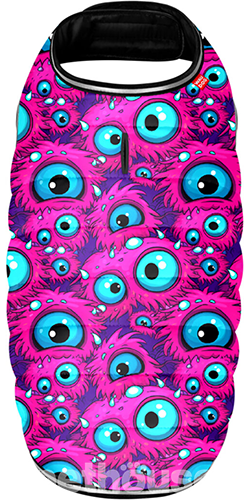 WauDog Clothes Курточка-накидка "Око монстра" для собак WauDog Clothes Курточка-накидка "Око монстра" для собак