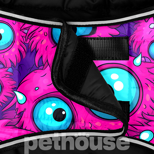 WauDog Clothes Курточка-накидка "Око монстра" для собак WauDog Clothes Курточка-накидка "Око монстра" для собак