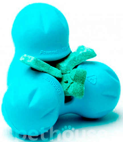 West Paw Tux Treat Toy Small Суперпрочная игрушка-кормушка для собак, фото 3