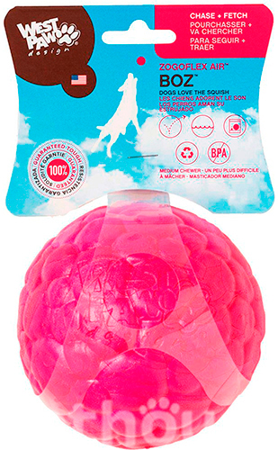 West Paw Boz Dog Ball L Мяч для собак, фото 3