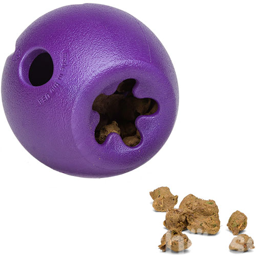 West Paw Dog Rumbl S Іграшка-годівниця для собак малих порід, фото 4