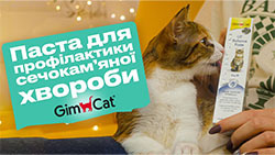 Паста GimCat Expert Line UT Balance для захисту сечовивідних шляхів котів
