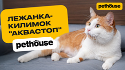 Лежанка-коврик "Аквастоп" от Pethouse Лежанка-коврик "Аквастоп" от Pethouse